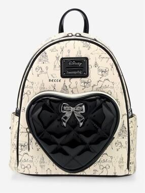 Loungefly Disney Princess Sketch Icons Mini Backpack NWT